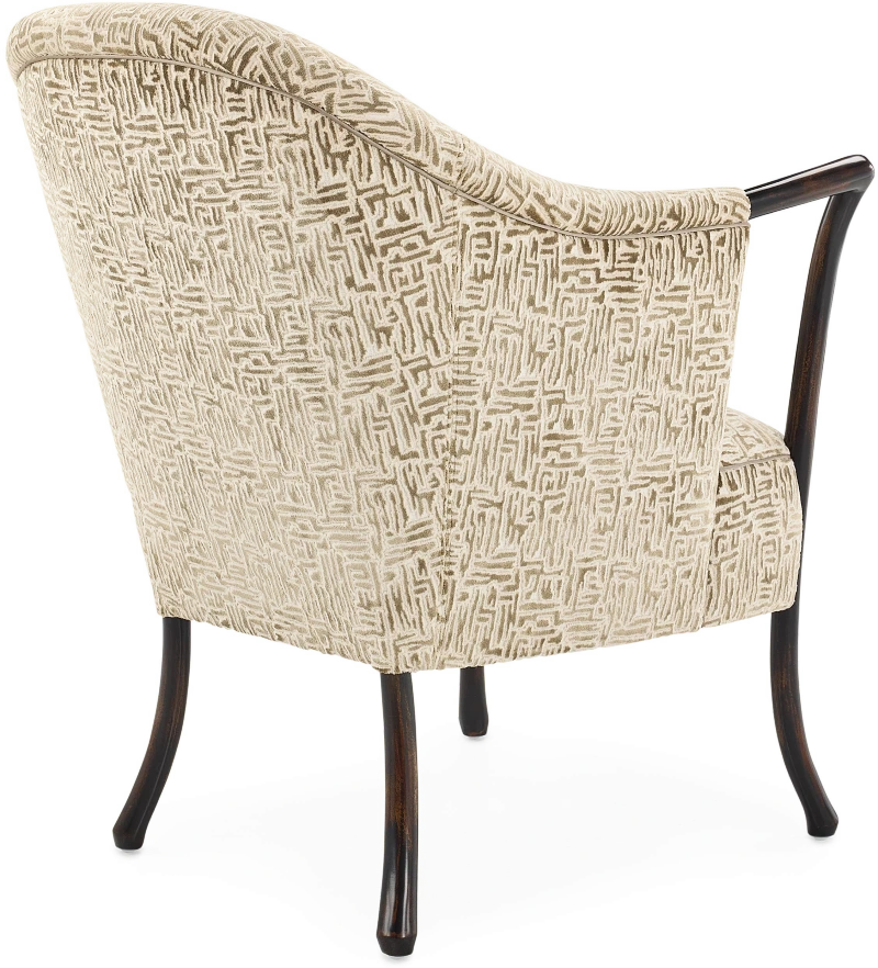 Lakewood armchair, cocoa, wood, mahogany — View 2