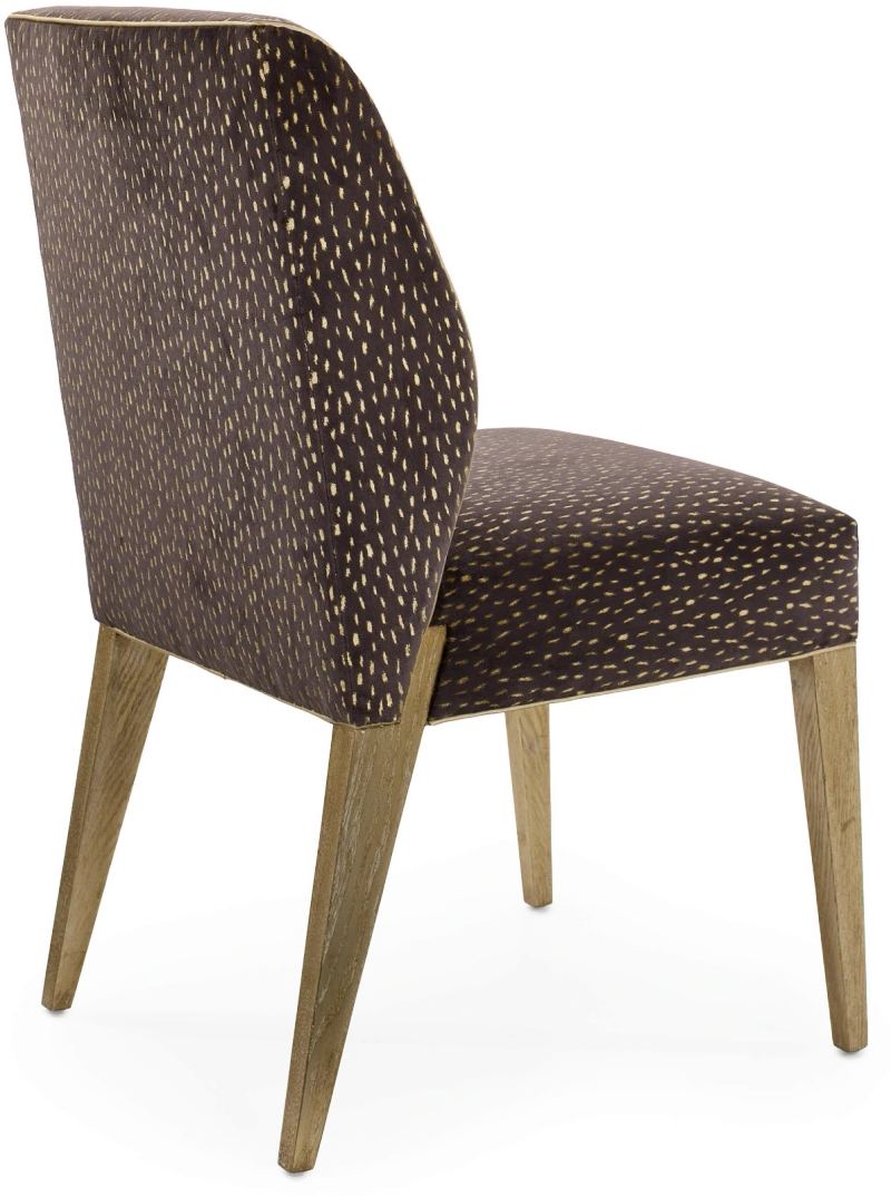 Chorro side chair, stone, wood, oak, leaf, gold — Ansicht 3