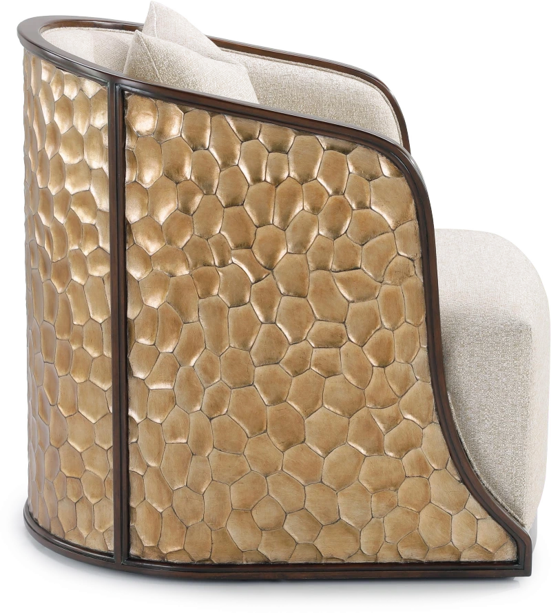 Danube swivel chair, wood, beech, composite, metal, steel — View 3