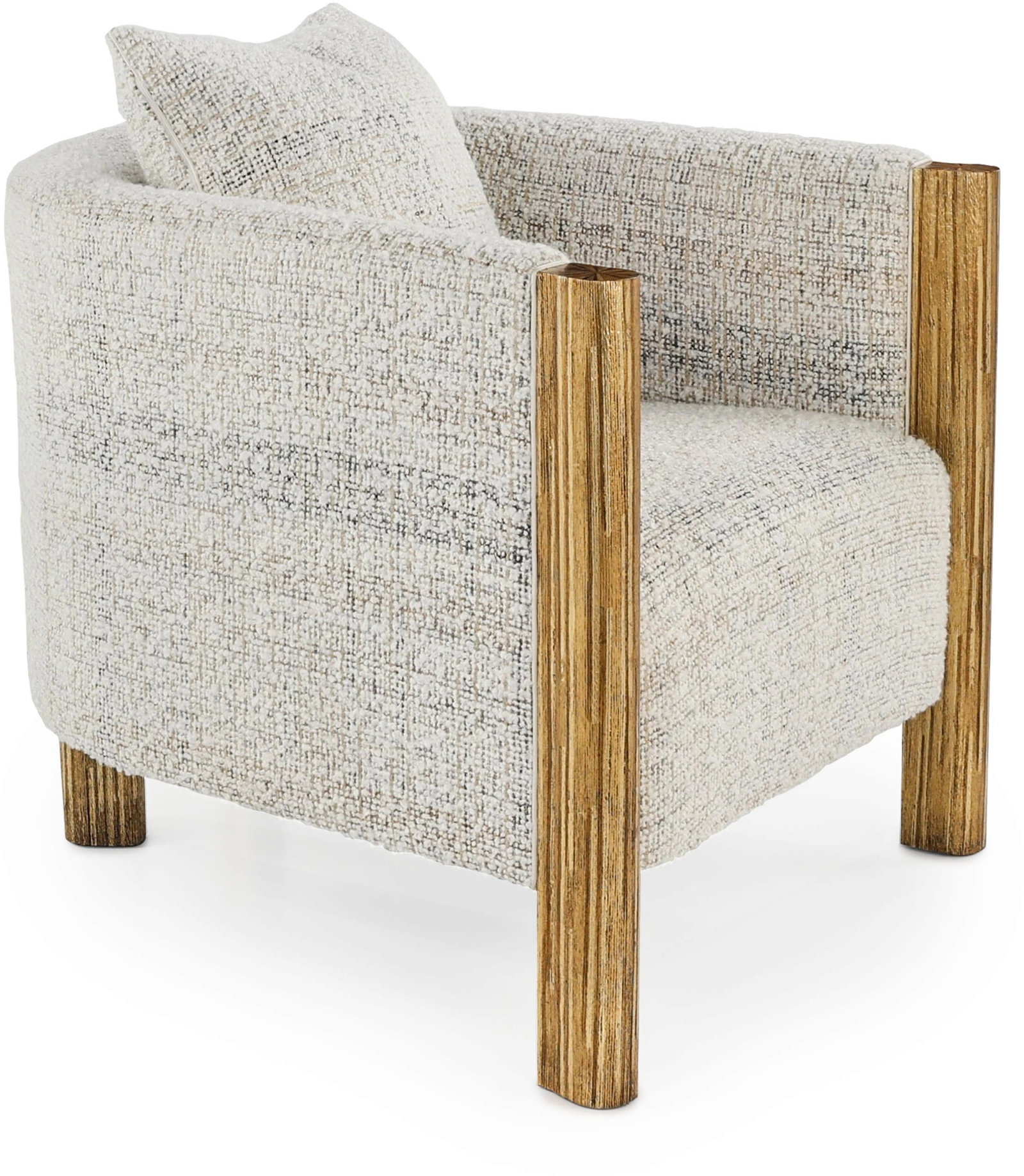 Cabana club chair, wood, acacia