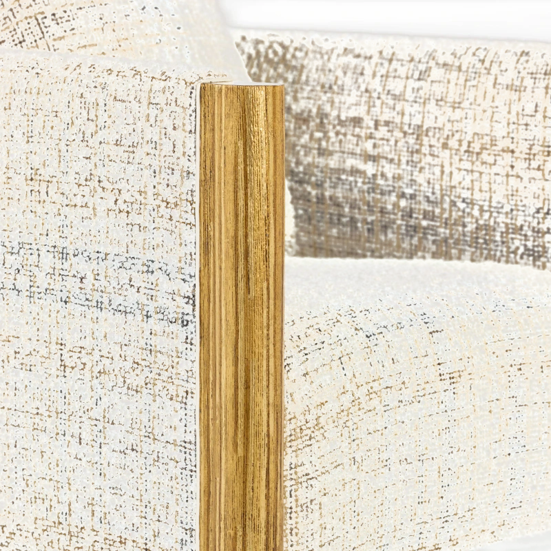 Cabana club chair, wood, acacia — Ansicht 3