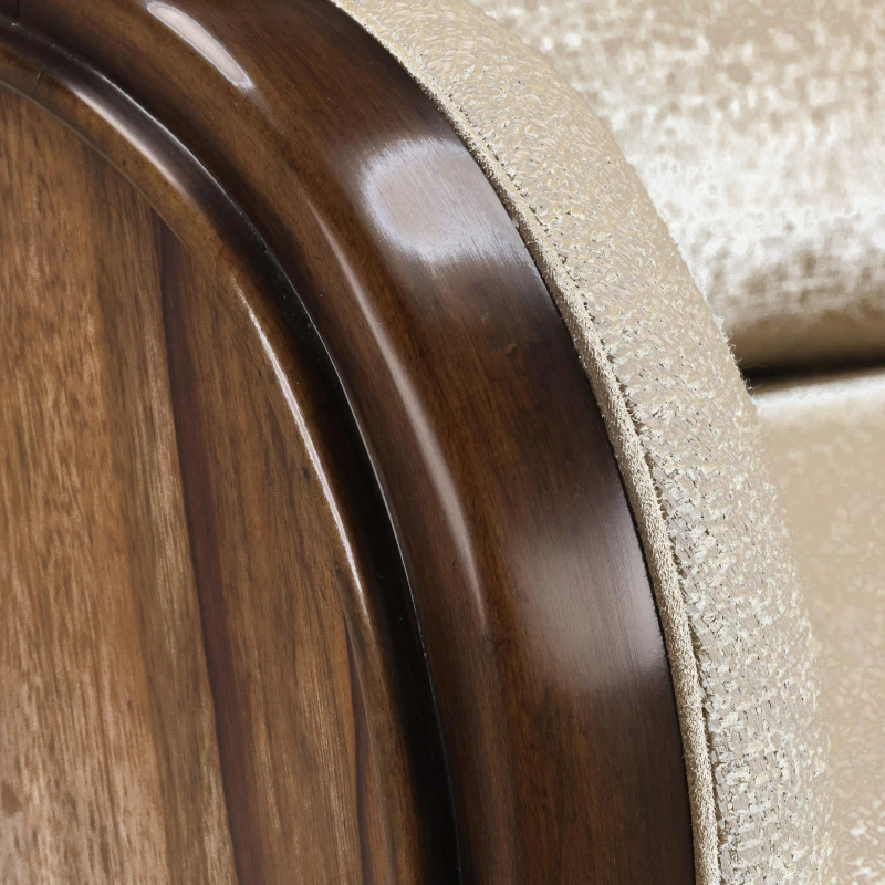 Manila swivel chair, wood, beech — View 2