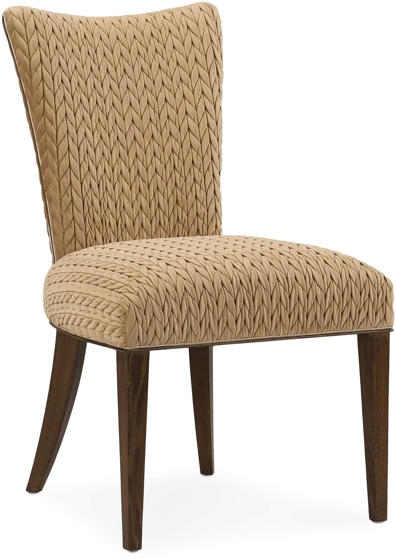Bangle dining chair, sand, wood, oak