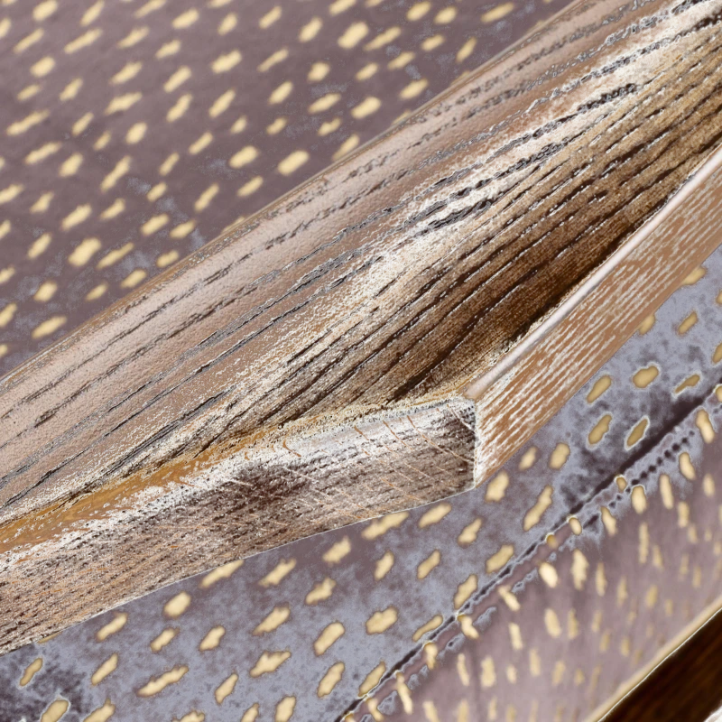 Pointe armchair, stone, french oak, wood — View 2