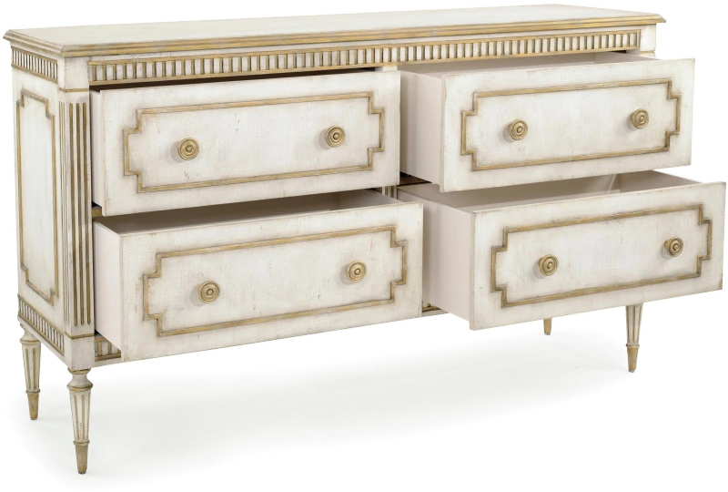 Corsini chest, four drawers, wood, beech — Ansicht 2