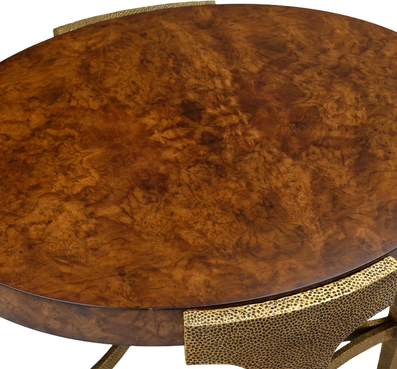 Hampshire end table, wood, black walnut, metal, aluminum — Ansicht 2