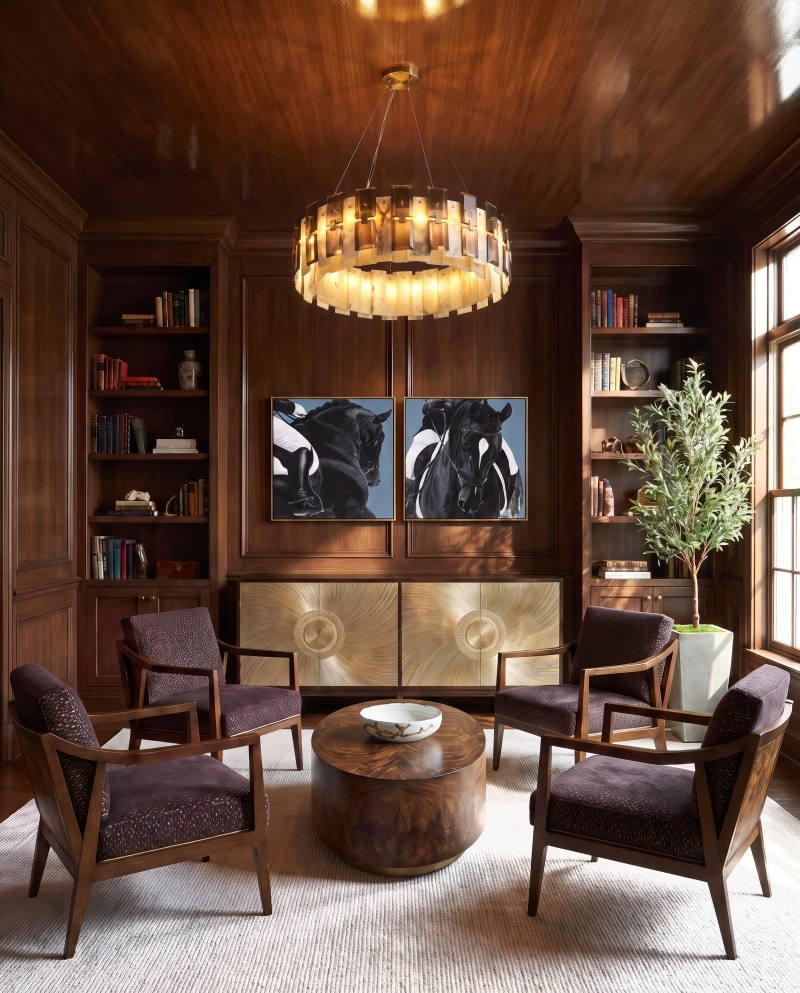 Loftus cocktail table, brown, wood, beech — View 2