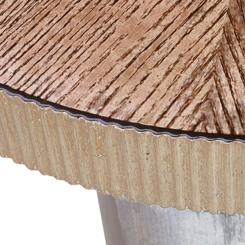 Bari martini table, wood, ash, composite, cement — View 2
