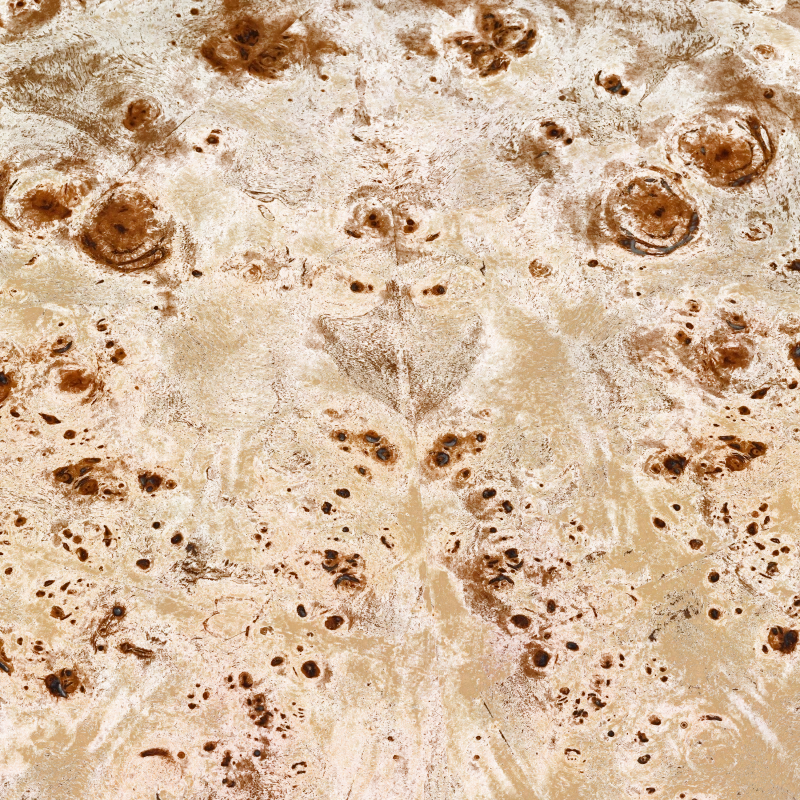 Lombard cocktail table, mappa burl veneer — View 2