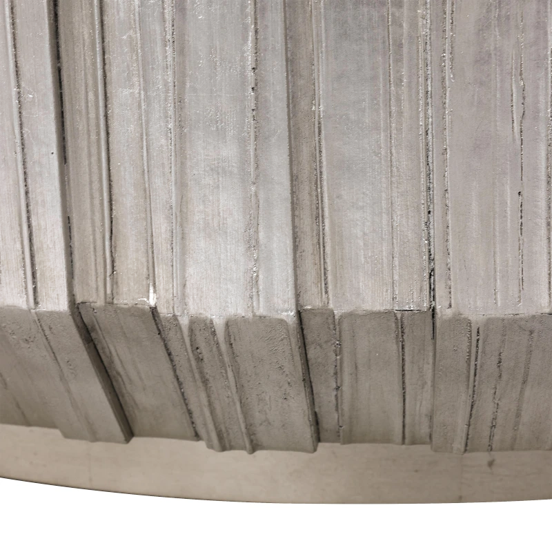 Galvan cocktail table, stone, travertine, wood, composite — Ansicht 2