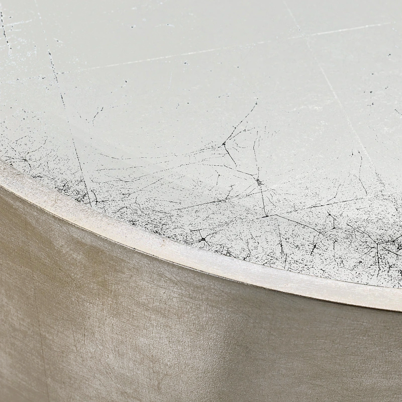 Audley side table, wood, maple, glass — View 2