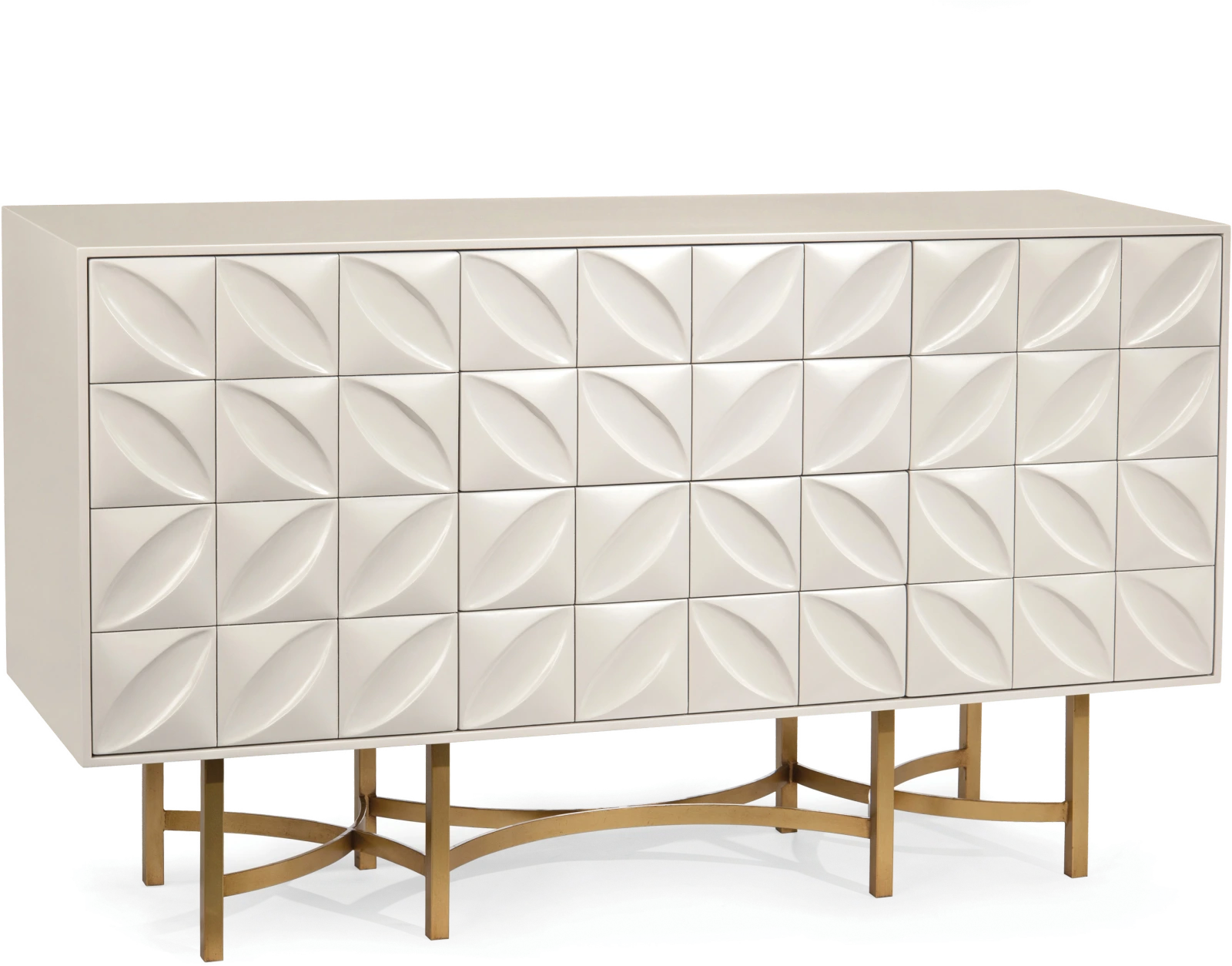 Ghost White credenza, wood, metal — Ujęcie 2