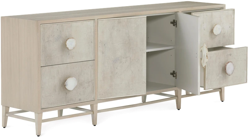 Paradis sideboard, wood, beech, stone, agate — View 3