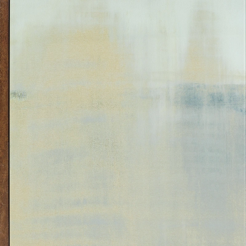Origins credenza, Carol Benson-Cobb, eucalyptus pomelle natural veneer, wood, maple, glass, metal, brass — Veduta 2