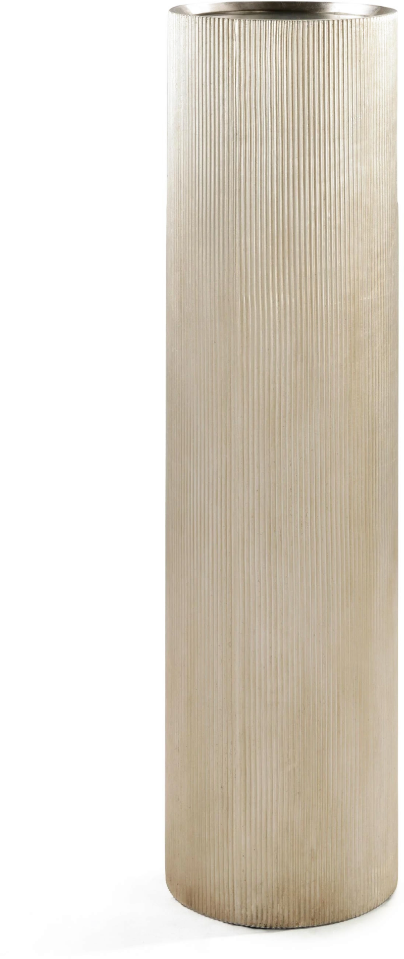 Bullion pedestal, large, cement, composite, mirror — View 2