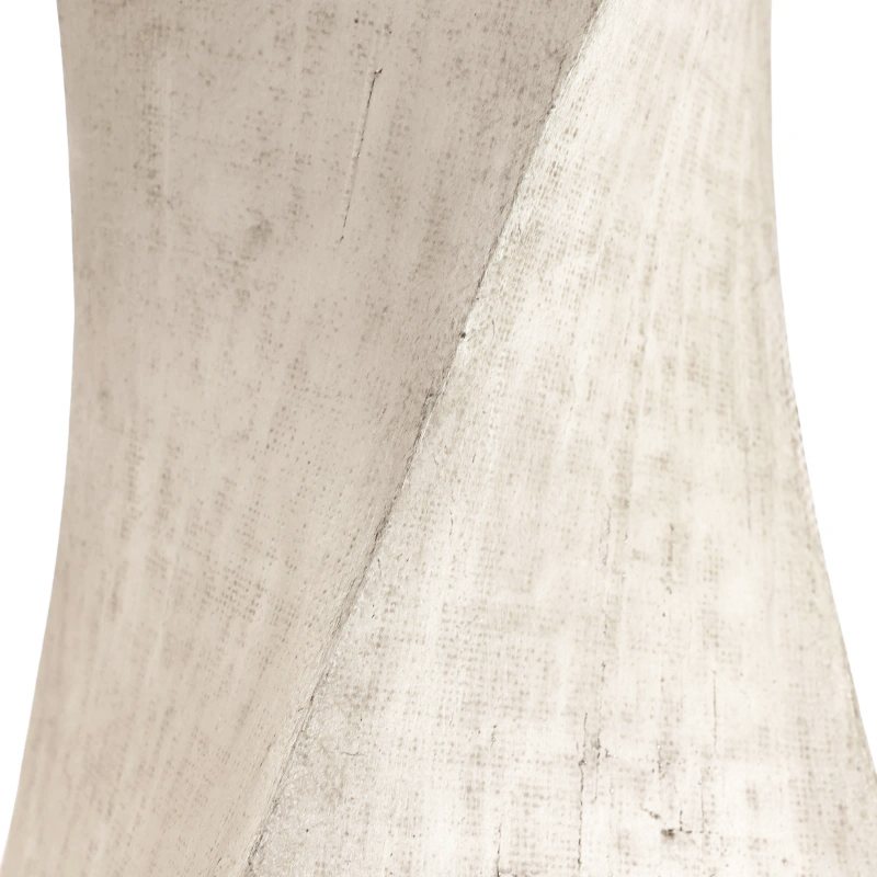 Lavertezzo dining table, small, wood, celtis, fabric, burlap — View 3