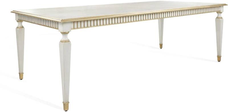 Vallejo dining table, wood, beech, wood, oak, metal, steel — View 2