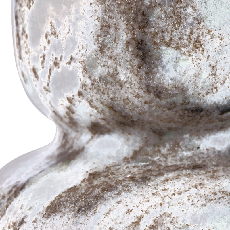 Madrid candleholder, large, stone, marble — View 2