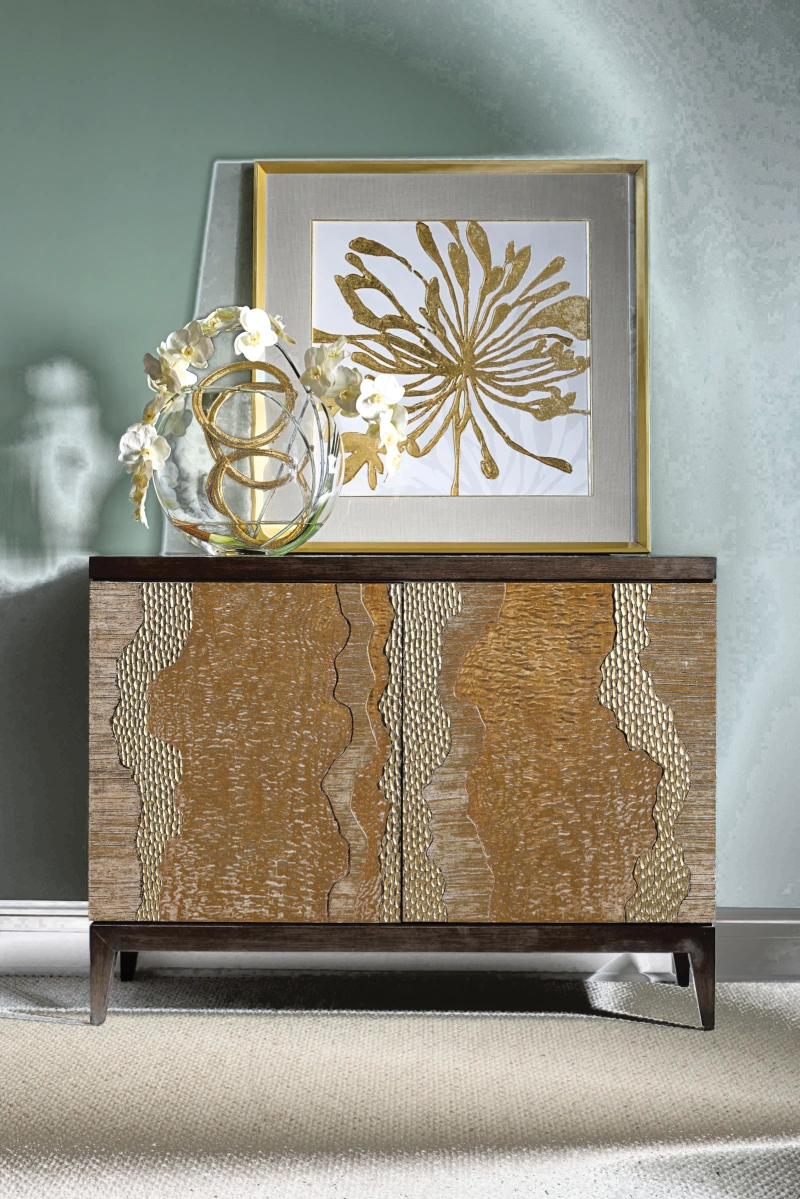 Golden Moon, fabric, silk — View 2