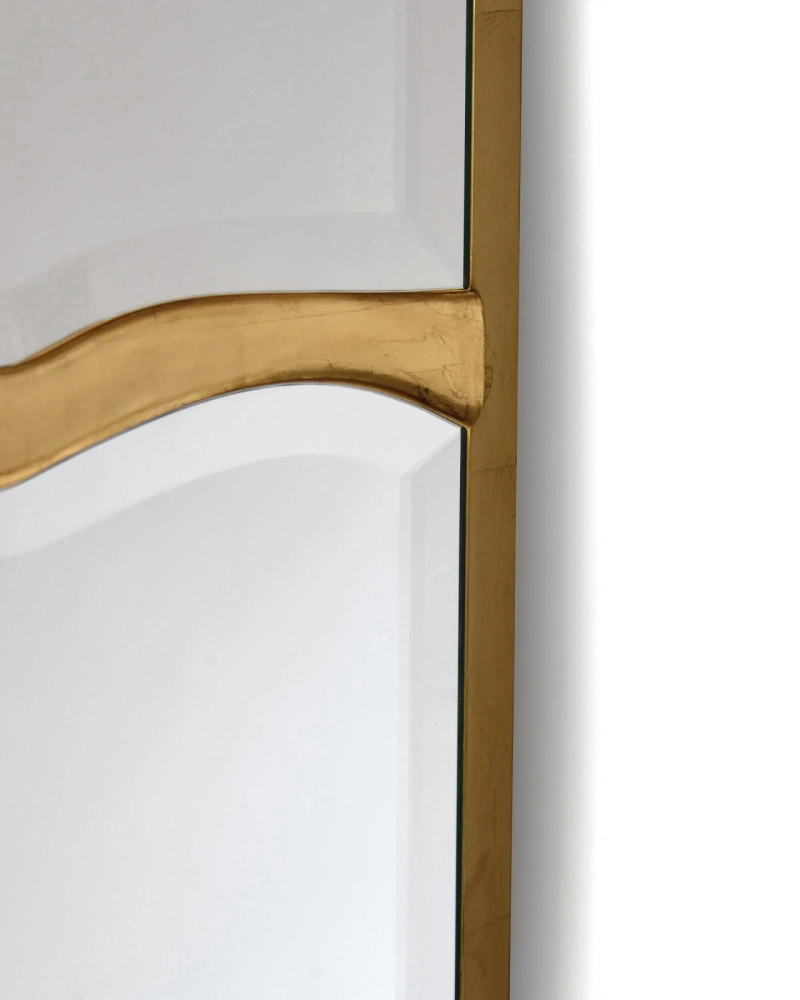 Ravine mirror, gold, mirror, bevel — View 3