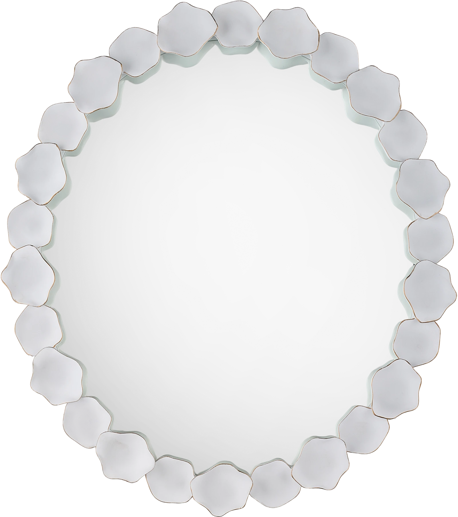 Tidepool mirror, composite, mirror, metal, iron — View 2