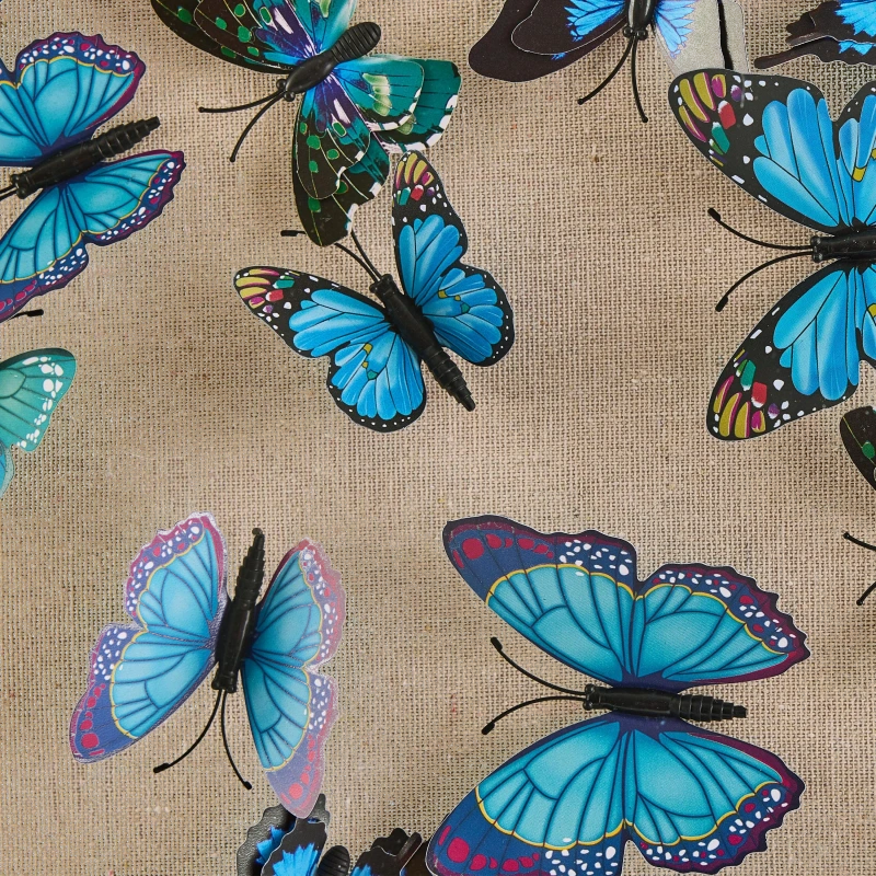 Flight of the Butterflies, Tony Fey, framed linen, acrylic, wood, pine — Ansicht 5
