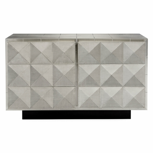 Talitha Geometric Dresser – Nickel-Plated Metal