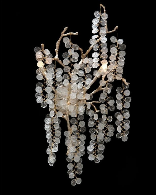 Shiro-Noda Crystal Wall Sconce