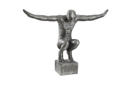 Outstretched Arms Sculpture – Aluminum